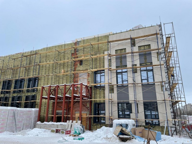 ФОК детско-юношеской спортивной школы по гимнастике, г. Уфа, 2021г