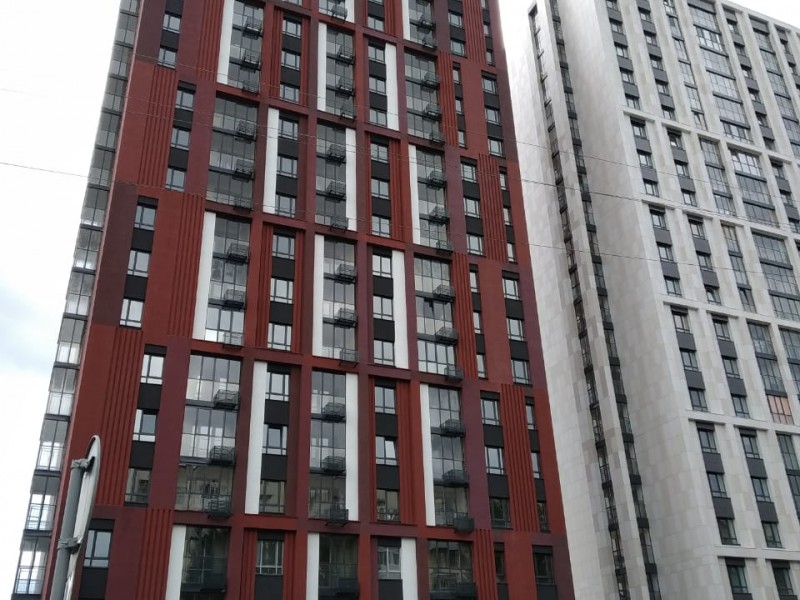 ЖК Красинский (мокрый фасад), г. Уфа, 2019 г